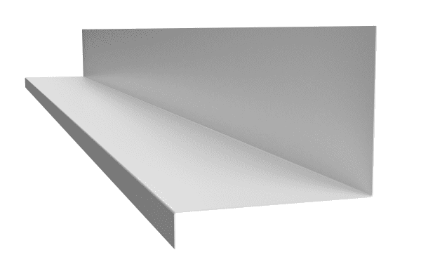 TIL-TAK Terrassebeslag 100x120X20MM L=1250 - Hvit