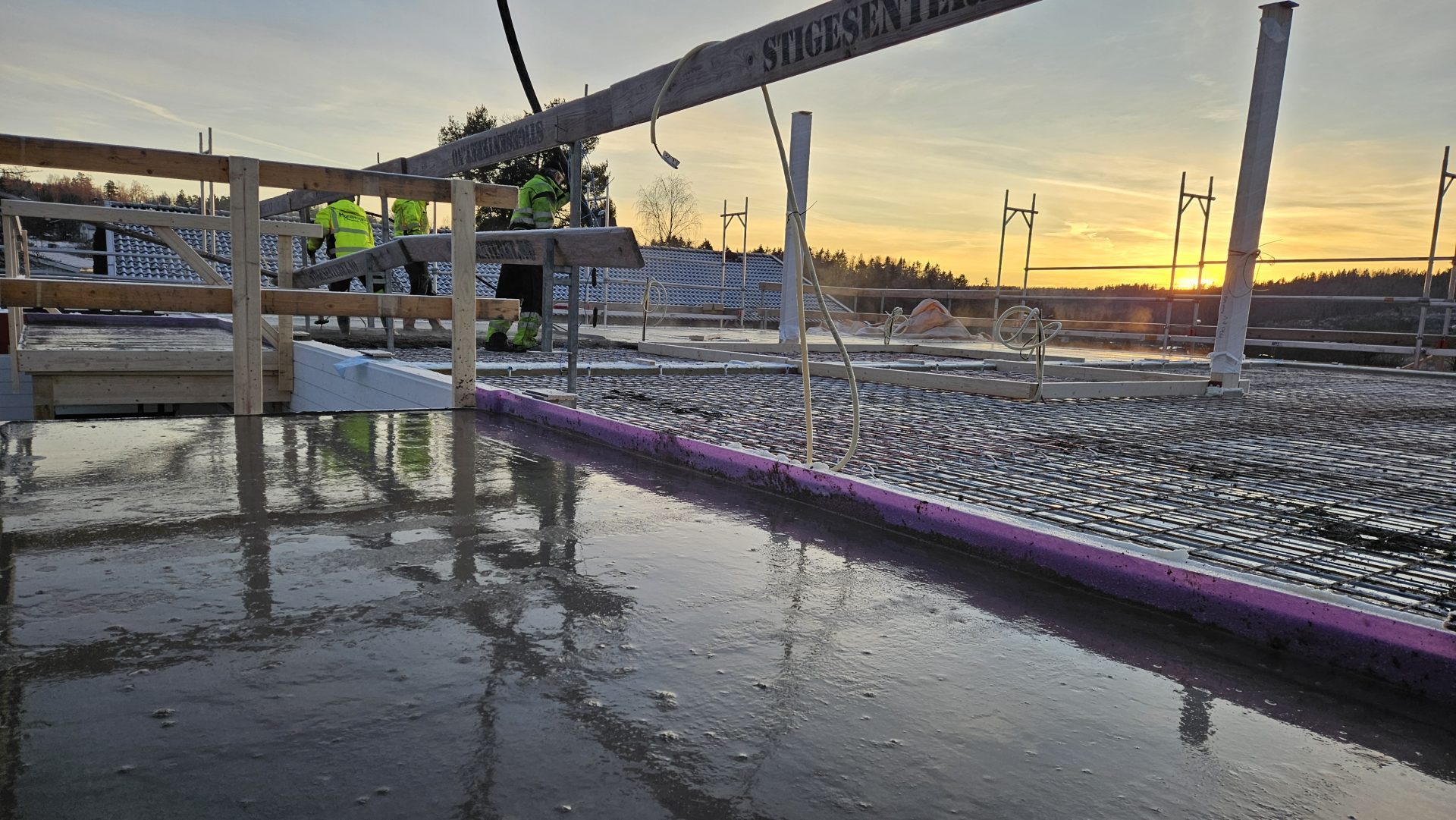 Ferdig støpt betongdekke