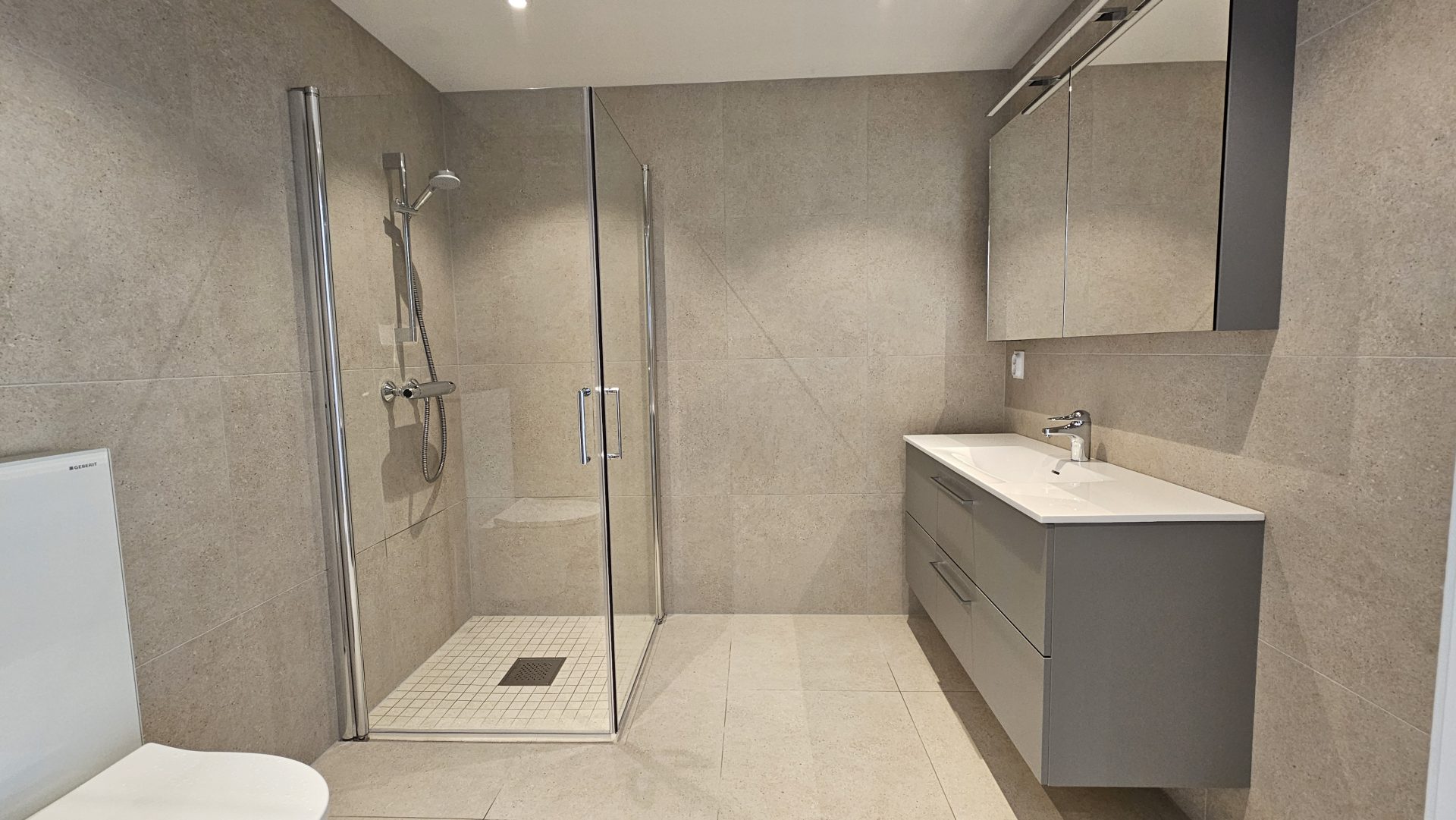 Ferdig bad i prosjektet